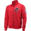 Miami Marlins Classic Chenille Red Varsity Red Jacket