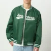 Michigan Wolverines A-Game Green Jacket 2