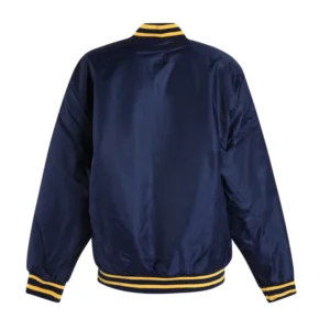 Michigan Wolverines A-Game Navy Blue Jacket 1