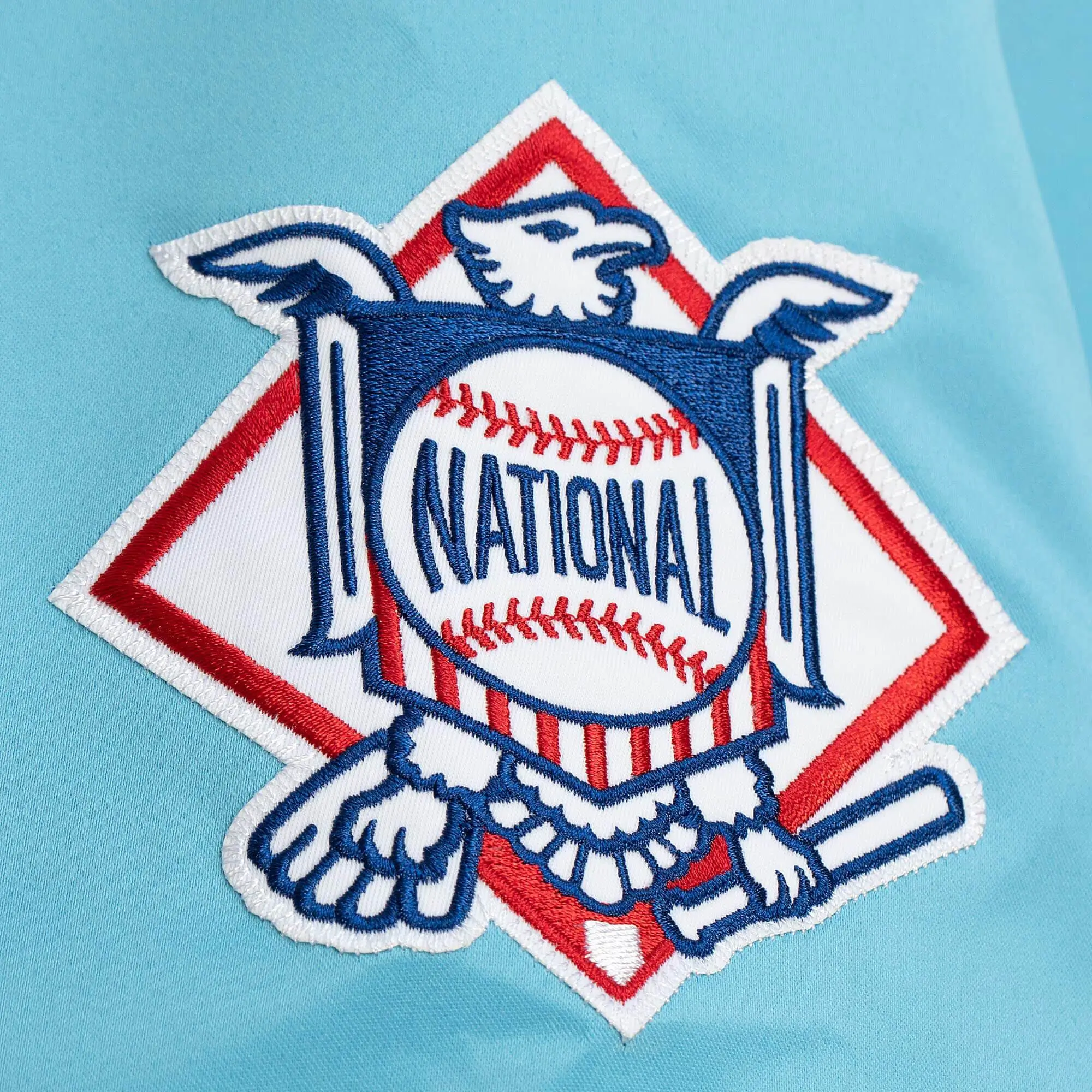 Milwaukee Brewers Heavyweight Full-Snap Satin Varsity Jacket 3