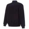Milwaukee Brewers One Color Navy Wool Varsity Jacket 1