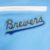 Milwaukee Brewers Retro Classic Women’s Wool & Leather Varsity Jacket 8