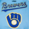 Milwaukee Brewers Retro Classic Women’s Wool & Leather Varsity Jacket 9