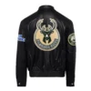 Milwaukee Bucks Jeff Hamilton Black Jacket 1