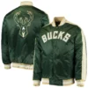 Milwaukee Bucks The Offensive Green Varsity Jacket 2