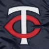 Minnesota Twins Midfield Full-Snap Satin Varsity Jacket 2