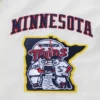 Minnesota Twins Retro Classic Full-Snap Satin Varsity Cream Jacket 4