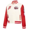 Minnesota Twins Retro Classic Women’s Wool & Leather Varsity Jacket 2