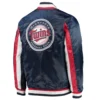 Minnesota Twins The Ace Satin Varsity Jacket 1