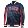 Minnesota Twins The Ace Satin Varsity Jacket