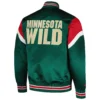 Minnesota Wild Cooperstown Heavyweight Varsity Jacket 1