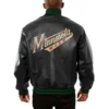 Minnesota Wild Varsity Black Jacket 1