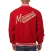 Minnesota Wild Varsity Jacket 1