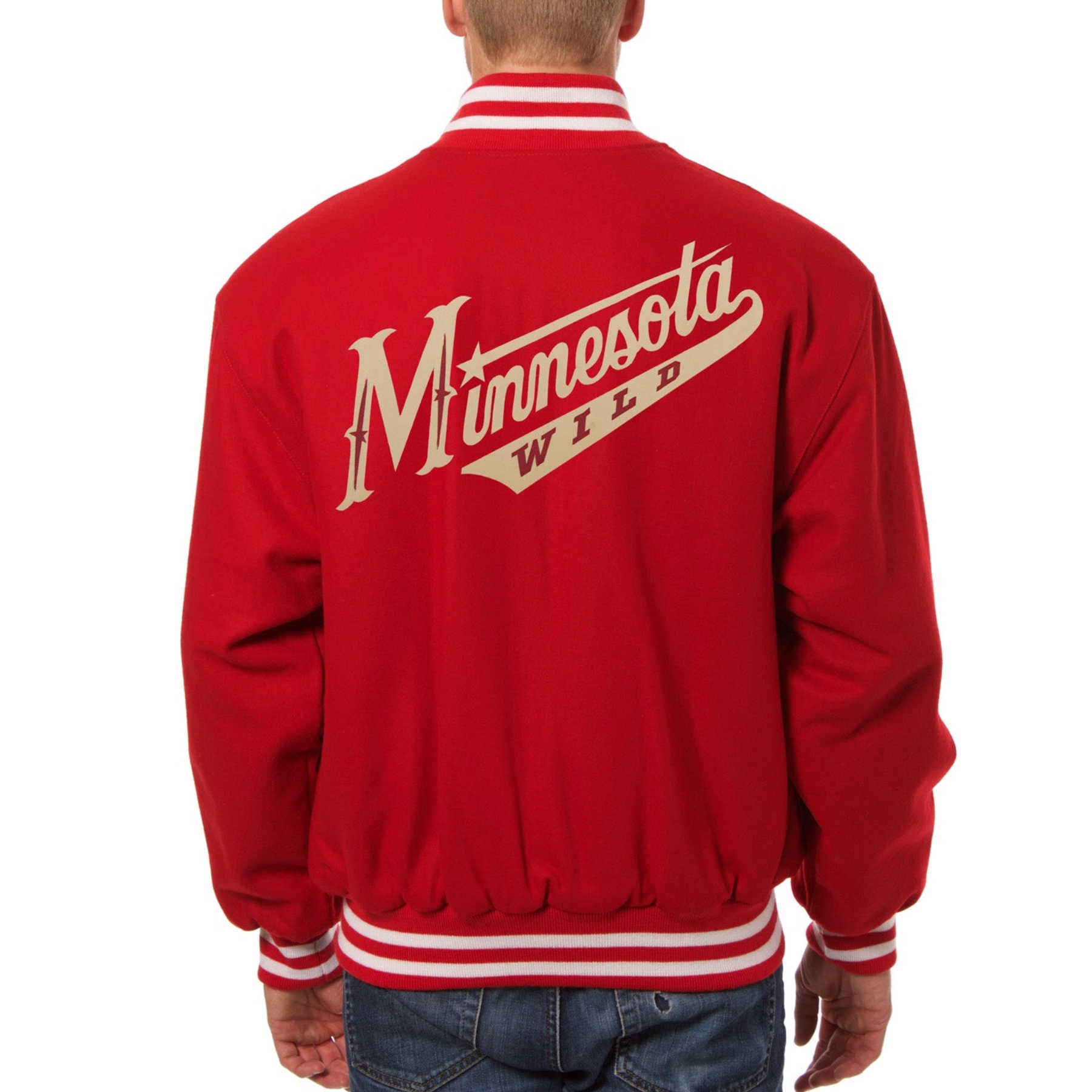 Minnesota Wild Varsity Jacket 1