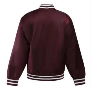 Mississippi State Bulldogs A-Game Satin Jacket 1