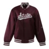 Mississippi State Bulldogs A-Game Satin Jacket