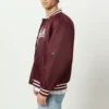 Mississippi State Bulldogs A-Game Satin Jacket 3