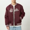 Mississippi State Bulldogs A-Game Satin Jacket 4