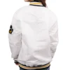 Missouri Tigers Bomber Satin Varsity White Jacket 1