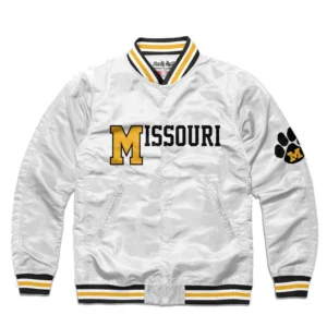Missouri Tigers Paw Print Bomber Varsity Jacket
