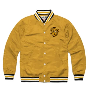 Missouri Tigers Ribbed Knitted Logo Varsity Jacket