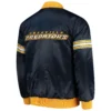 Nashville Predators Navy Blue Varsity Jacket 1