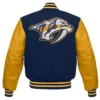 Nashville Predators Wool Varsity Jacket 1