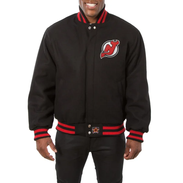 New Jersey Devils Varsity Jacket 1