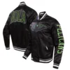 New Orleans Pelicans City Edition Black Satin Varsity Jacket 2