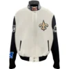 New Orleans Saints Jeff Hamilton Varsity Jacket With logo
