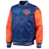 New York Knicks Enforcer Blue Varsity Jacket