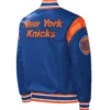 New York Knicks Force Play Varsity Blue Jacket 1