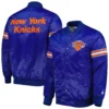 New York Knicks Pick & Roll Varsity Blue Jacket 1