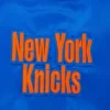 New York Knicks Script Tail Blue Varsity Jacket 6