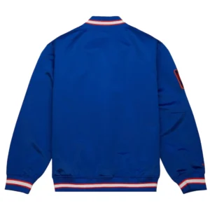 New York Knicks Team OG 2.0 Satin Varsity Jacket 1