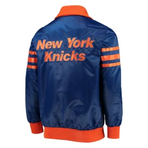 New York Knicks The Captain II Varsity Blue Jacket 1