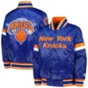 New York Knicks Youth Home Game Blue Jacket 2