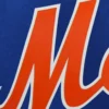 New York Mets One Color Handcrafted Logo Wool Varsity Jacket 2