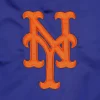 New York Mets Pick & Roll Full-Snap Satin Varsity Jacket 2