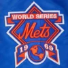 New York Mets Retro Classic Full-Snap Satin Varsity Blue Jacket 5