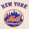 New York Mets Retro Classic Wool & Leather Varsity Jacket 5