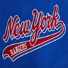 New York Rangers Women’s Wool Varsity Jacket 4