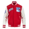 New York Rangers Wool Varsity Jacket