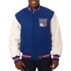 New York Rangers Wool Varsity Jacket – Royal Blue