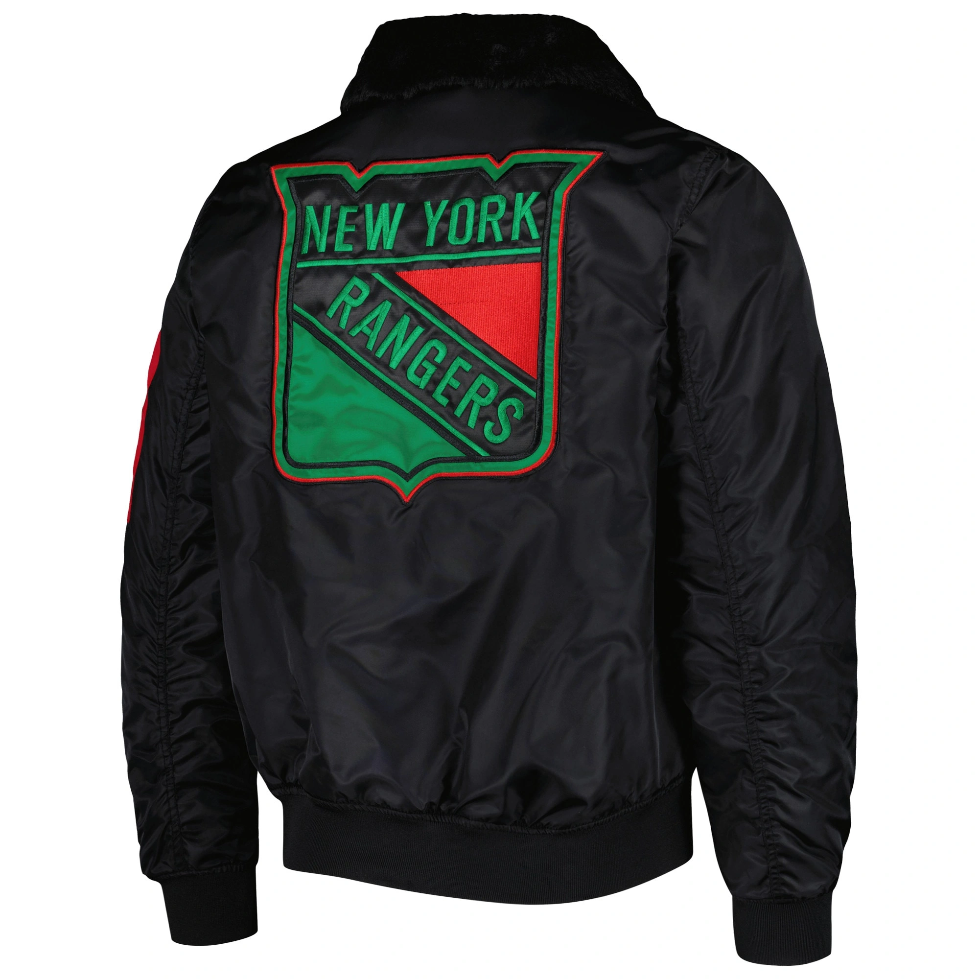 New York Rangers x Ty Mopkins Varsity Jacket 1