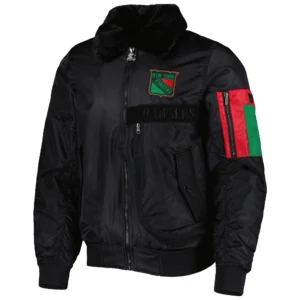 New York Rangers x Ty Mopkins Varsity Jacket