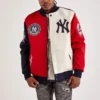 New York Yankees 27X World Series Block Wool Varsity Jacket