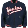 New York Yankees Ebbets 1947 Authentic Navy Varsity Jacket