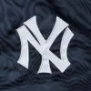 New York Yankees EnforcerFull-Snap Satin Navy & Gray Varsity Jacket 2