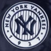New York Yankees Retro Classic Full-Snap Navy Satin Varsity Jacket 6